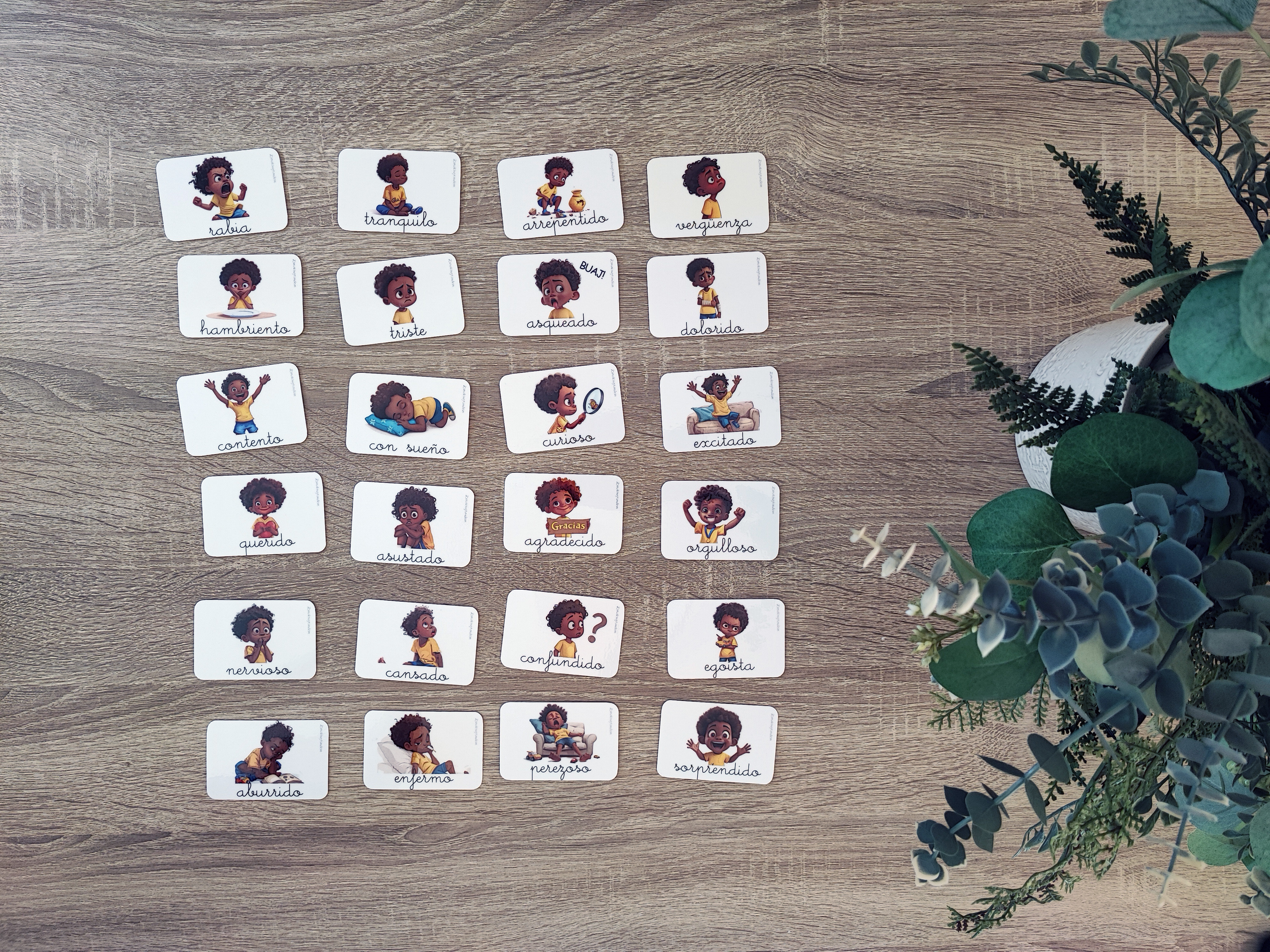 Pictogramas de Emociones - Vista Principal