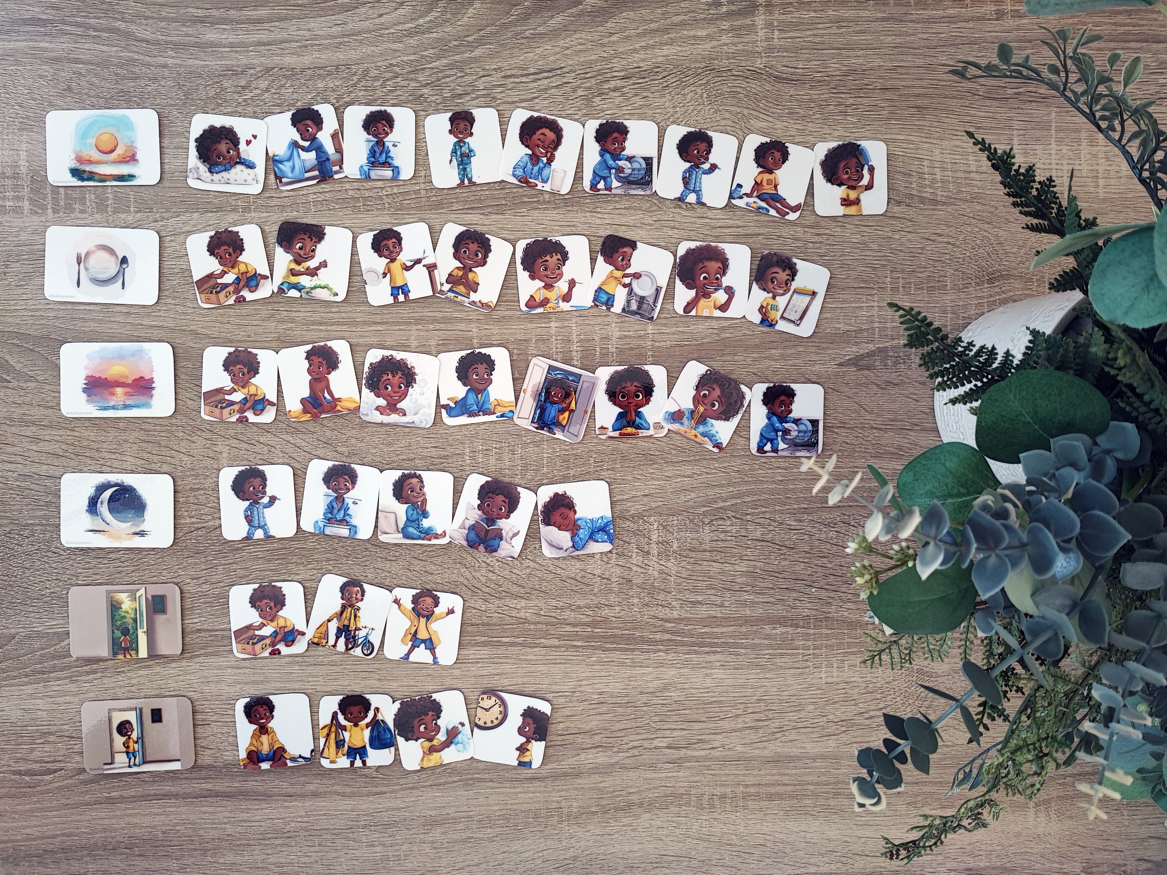 Pictogramas de Rutinas - Vista Principal